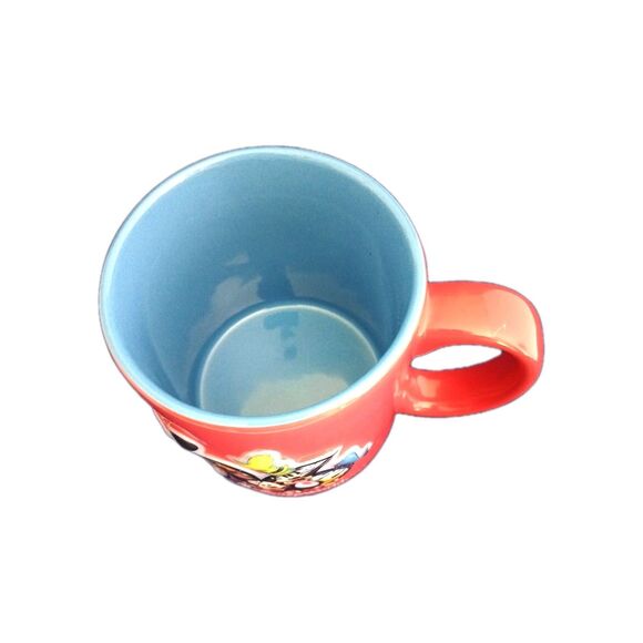 Walt Disney World 2006 Coffee Mug Mickey & Friends Red and Blue 12oz - Picture 3 of 4